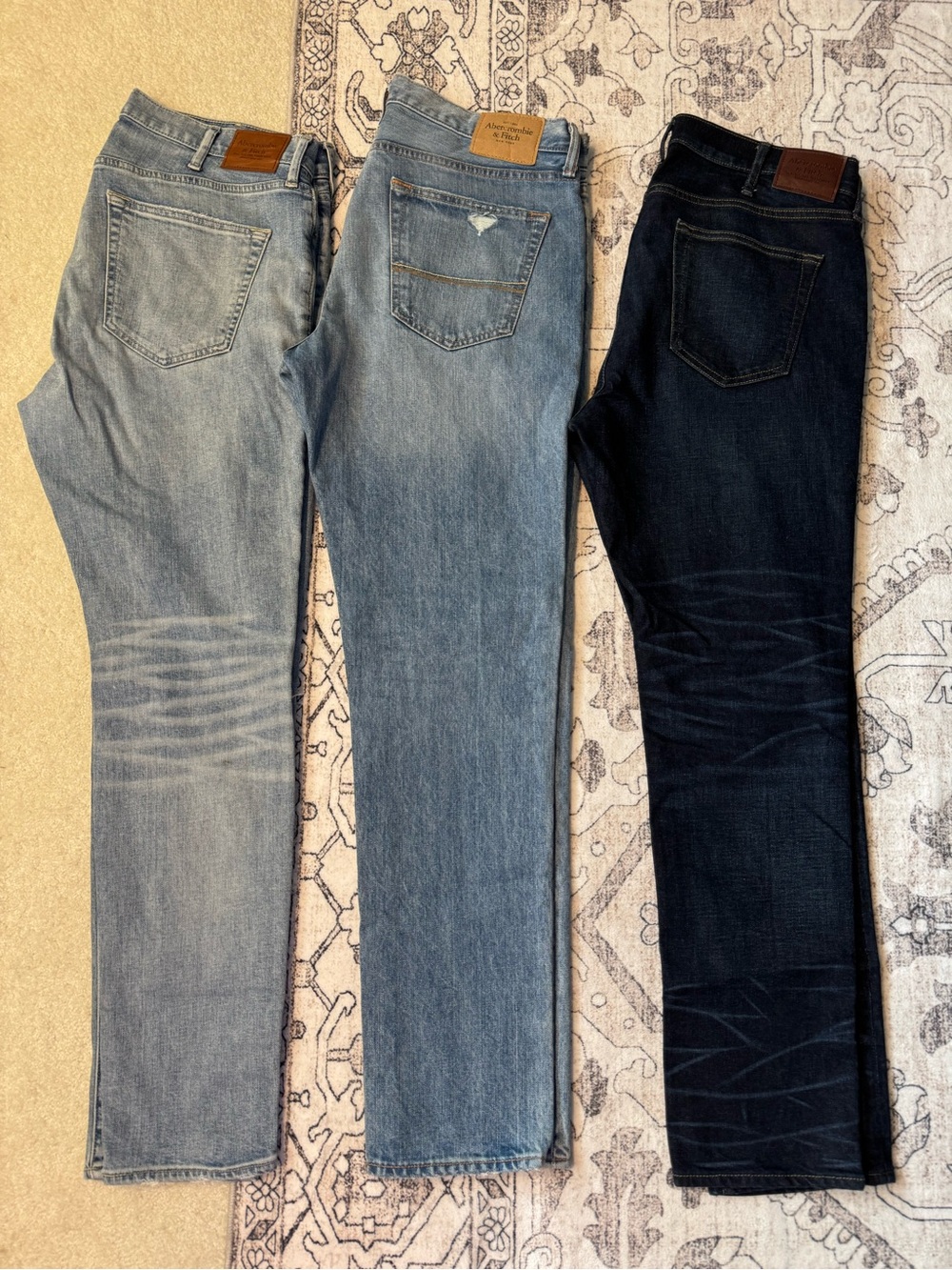 Abercrombie & Fitch Men's Slim Jeans Bundle size 36x32